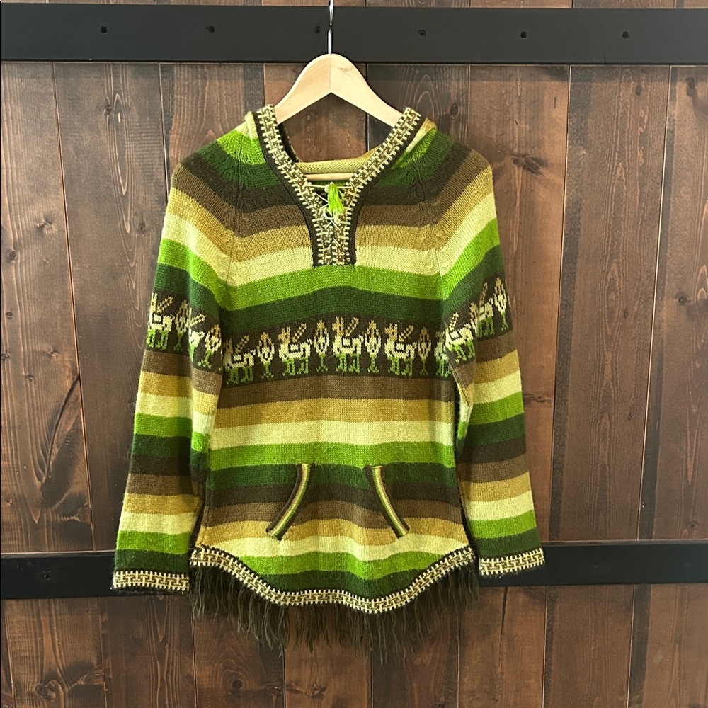 Alpaca Made in Peru 100% Wool Women’s Hoodie